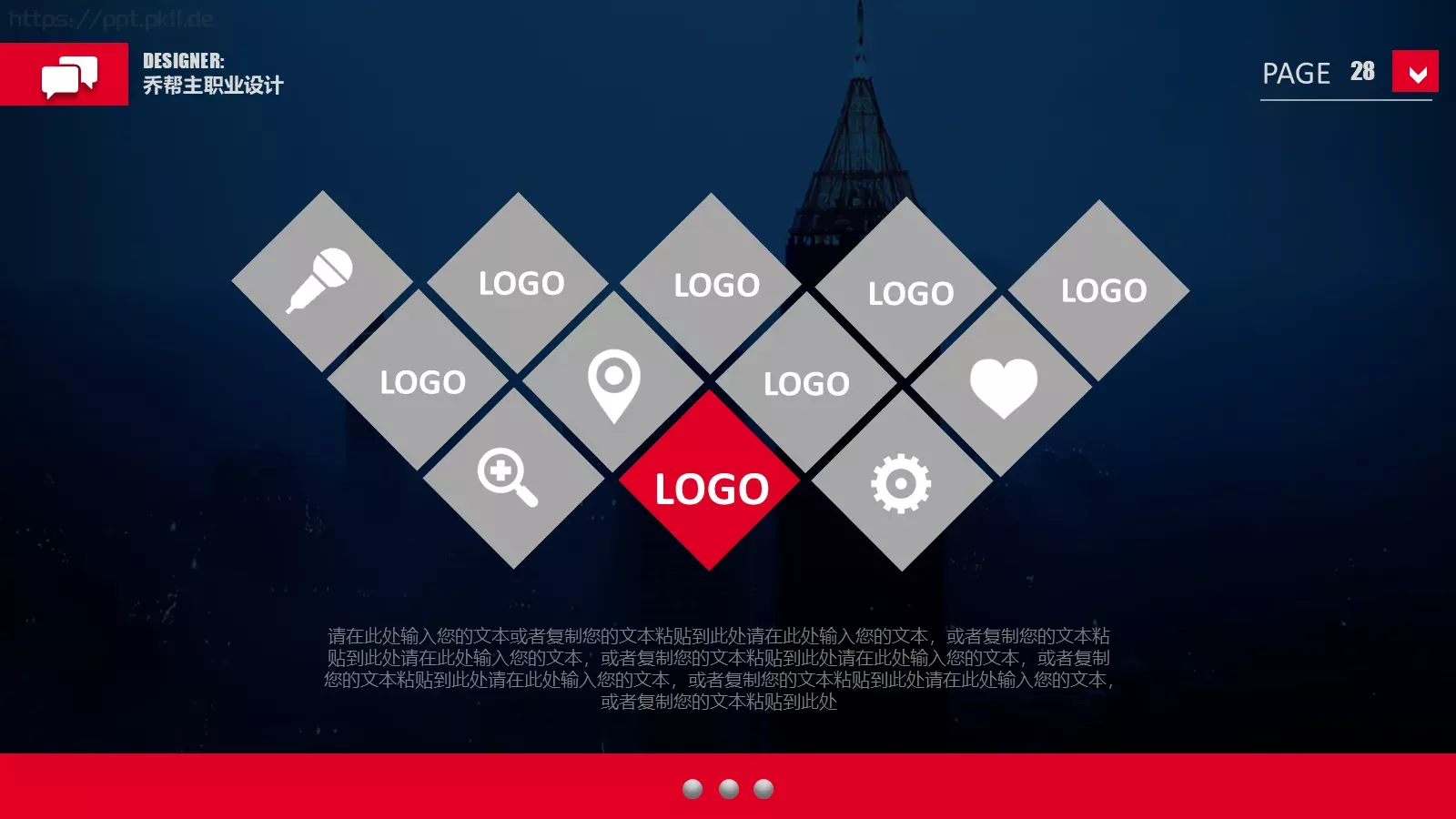 人力资源员工培训PPT模板 第 28 页预览图