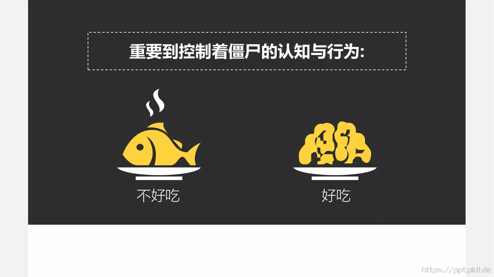 《僵尸玩过界》读书笔记PPT模板 第 8 页预览图
