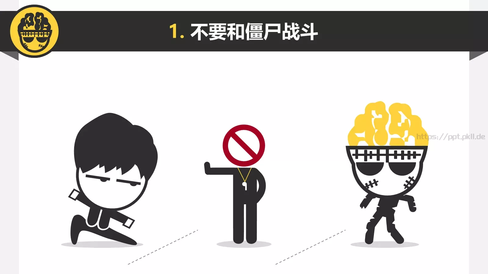 《僵尸玩过界》读书笔记PPT模板 第 23 页预览图