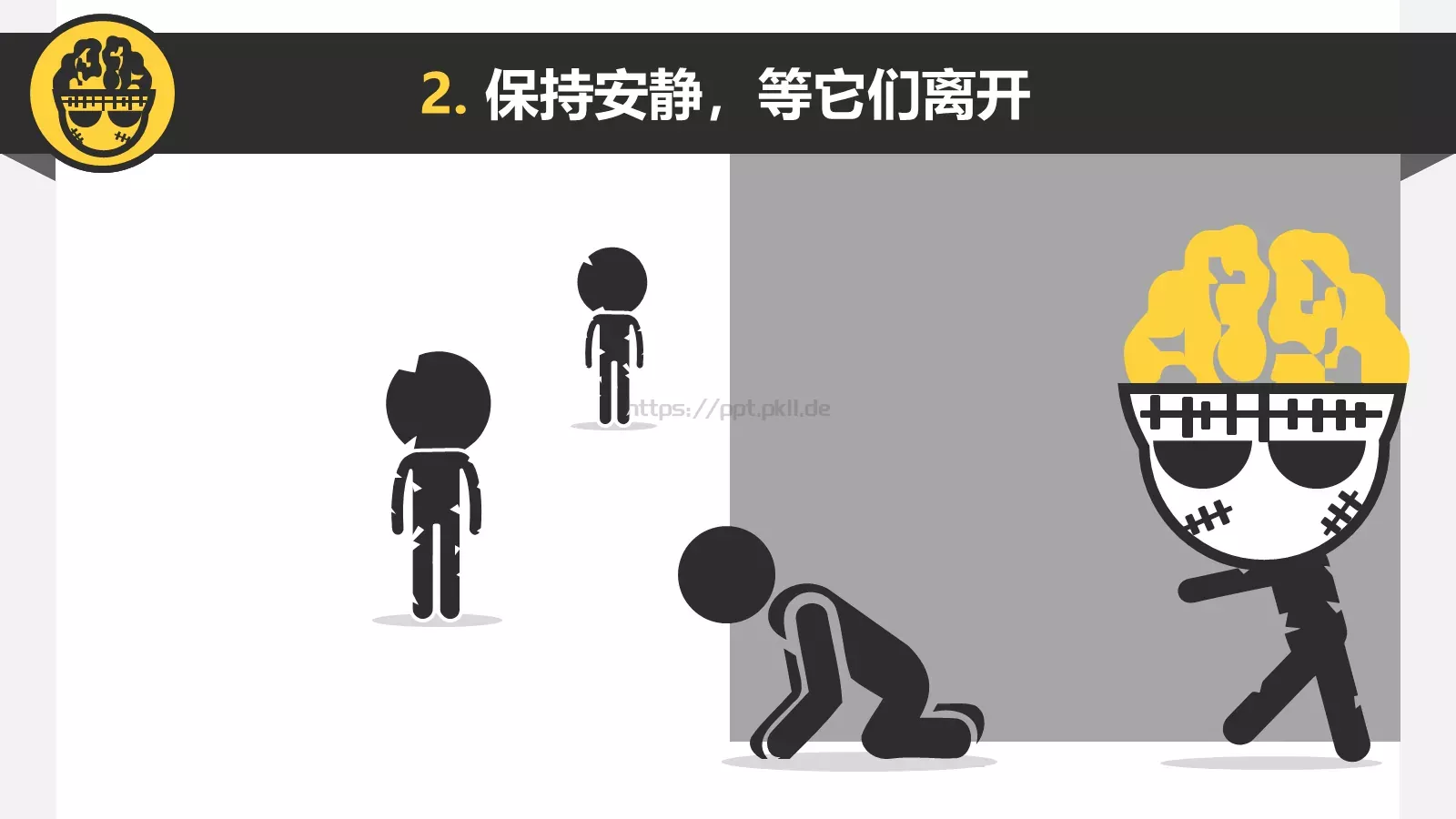 《僵尸玩过界》读书笔记PPT模板 第 25 页预览图