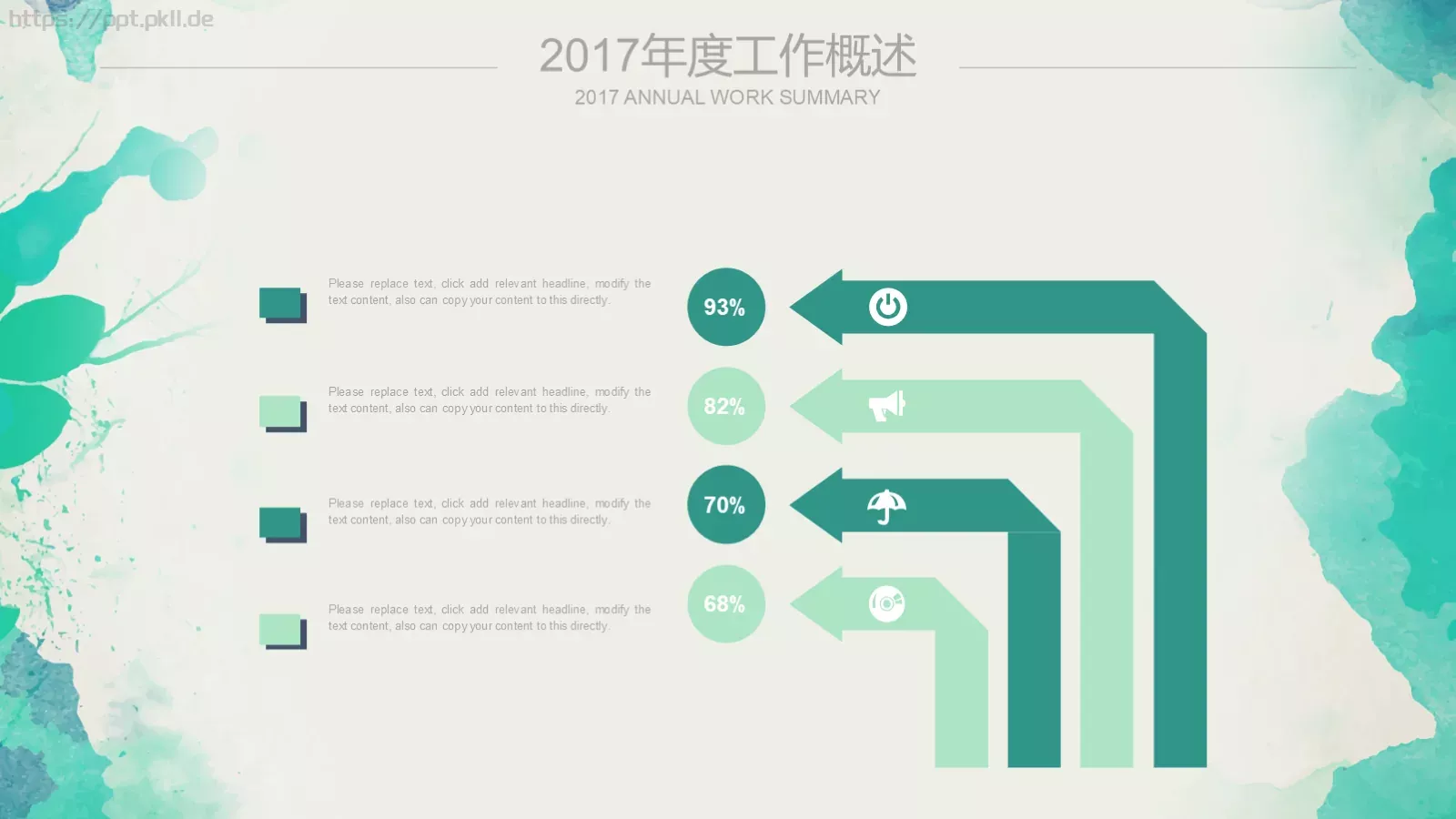 工作总结汇报PPT模板 第 7 页预览图
