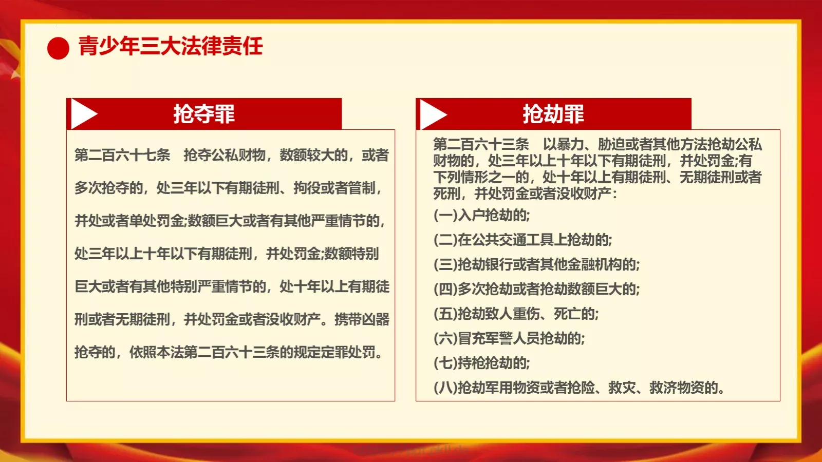 增强学生法制意识主题班会PPT模板 第 31 页预览图