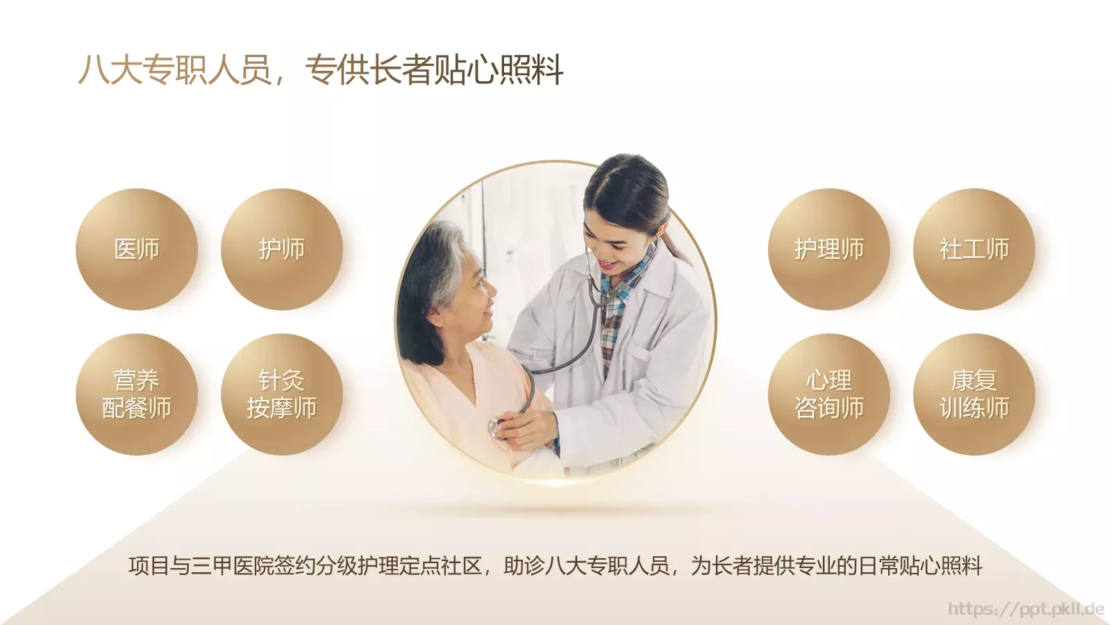 智慧养老新模式PPT模板 第 9 页预览图