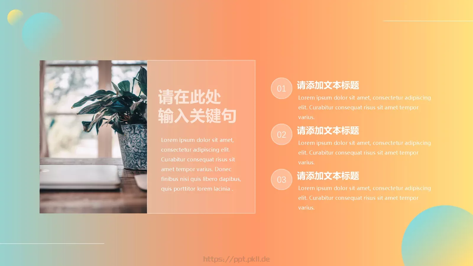 流体渐变风通用汇报PPT模板 第 14 页预览图