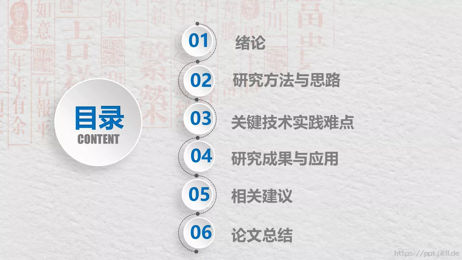 简约学术开题报告与毕业论文答辩PPT模板 第 2 页缩略图
