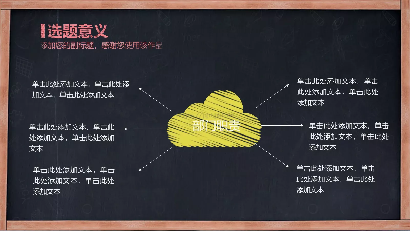 毕业论文答辩PPT模板 第 5 页预览图