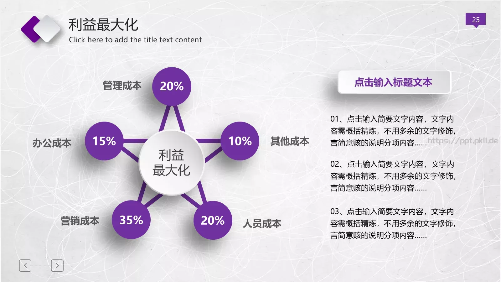唯美工作计划PPT模板 第 25 页预览图