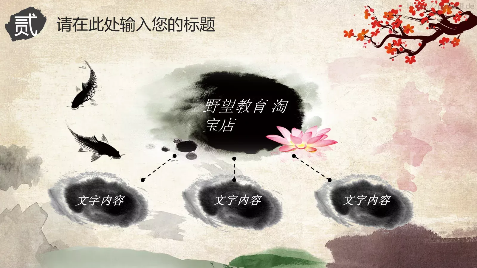 中国戏曲文化PPT模板 第 7 页预览图