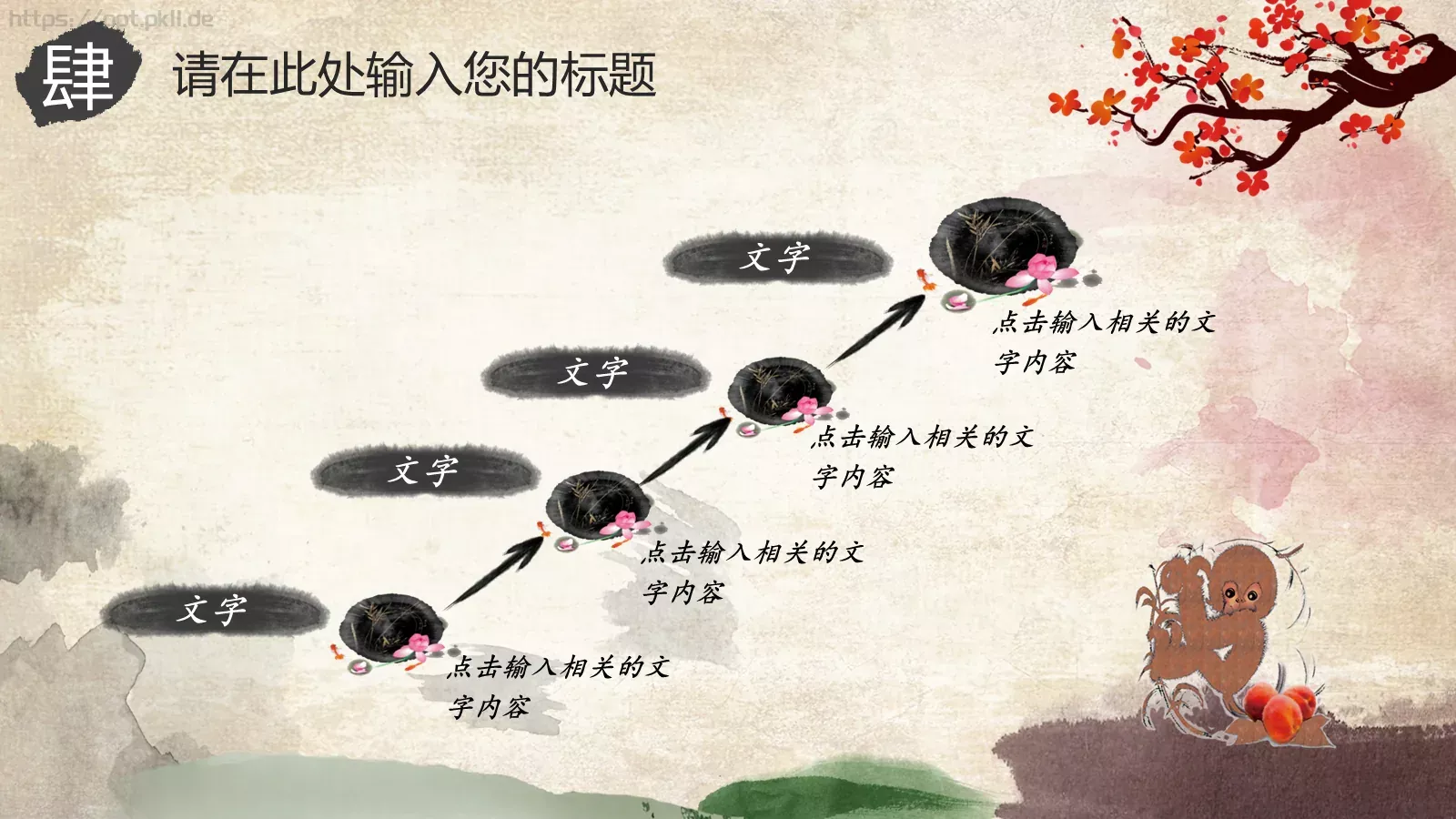 中国戏曲文化PPT模板 第 24 页预览图