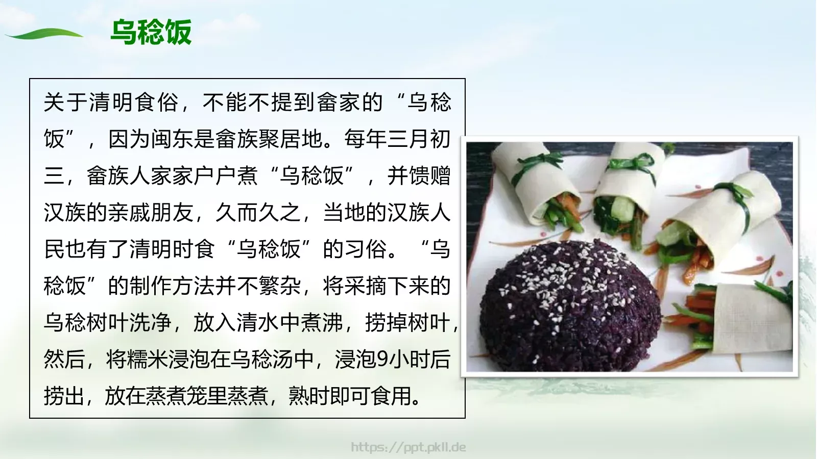 清明节50成品PPT模板 第 16 页预览图