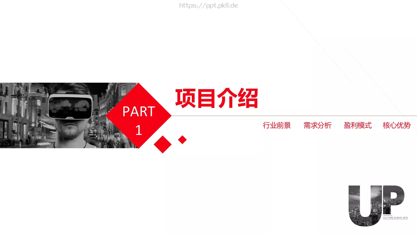 商业融资计划书PPT模板 第 3 页缩略图