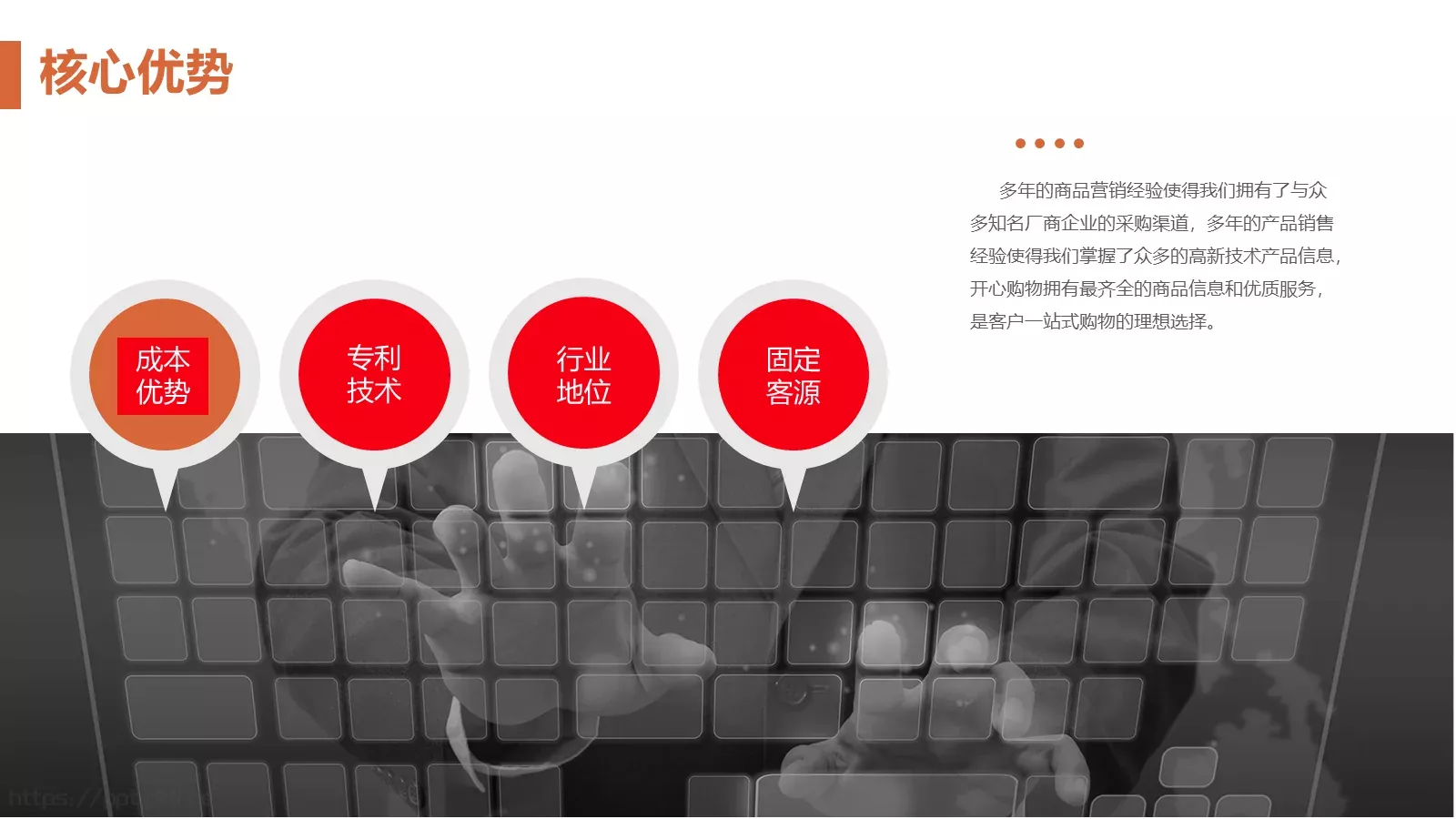 商业融资计划书PPT模板 第 8 页预览图