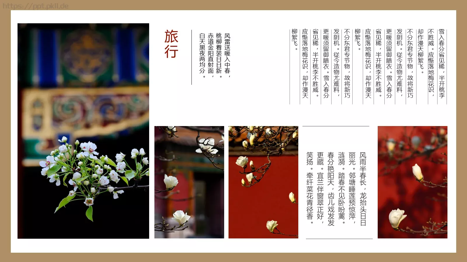 旅行PPT模板 第 7 页预览图
