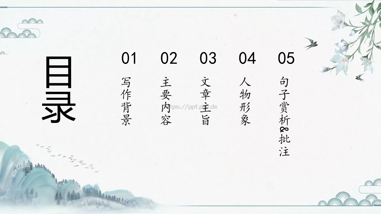主讲人介绍PPT模板 第 2 页缩略图