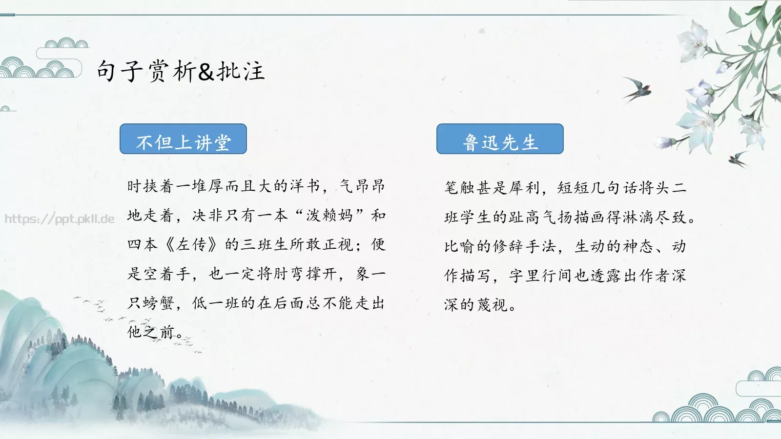 主讲人介绍PPT模板 第 19 页预览图
