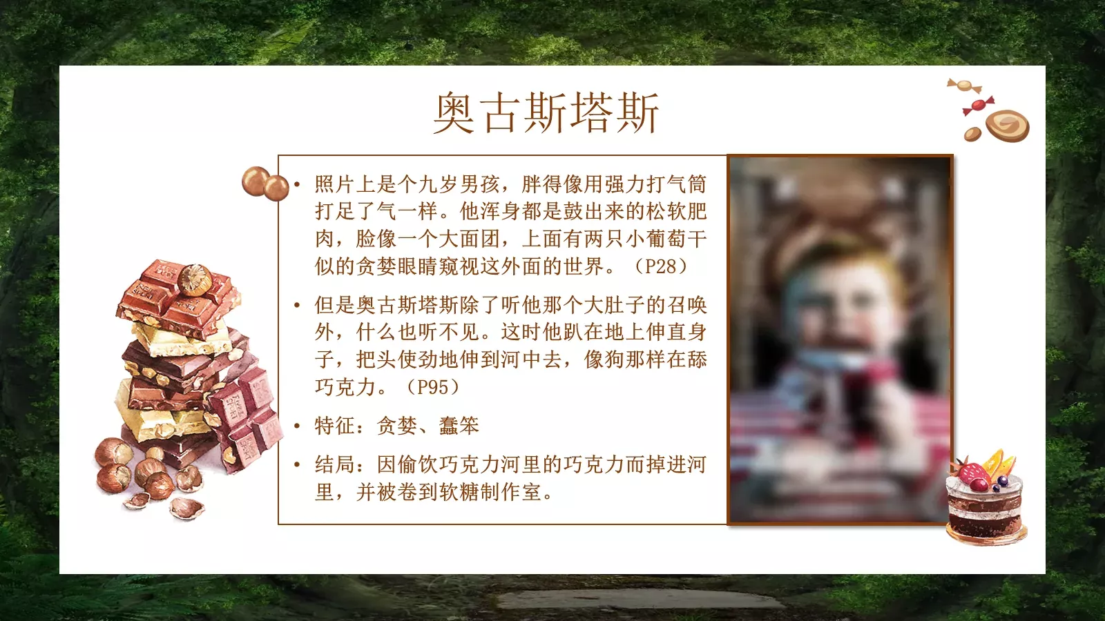 巧克力工厂主题PPT模板 第 11 页预览图