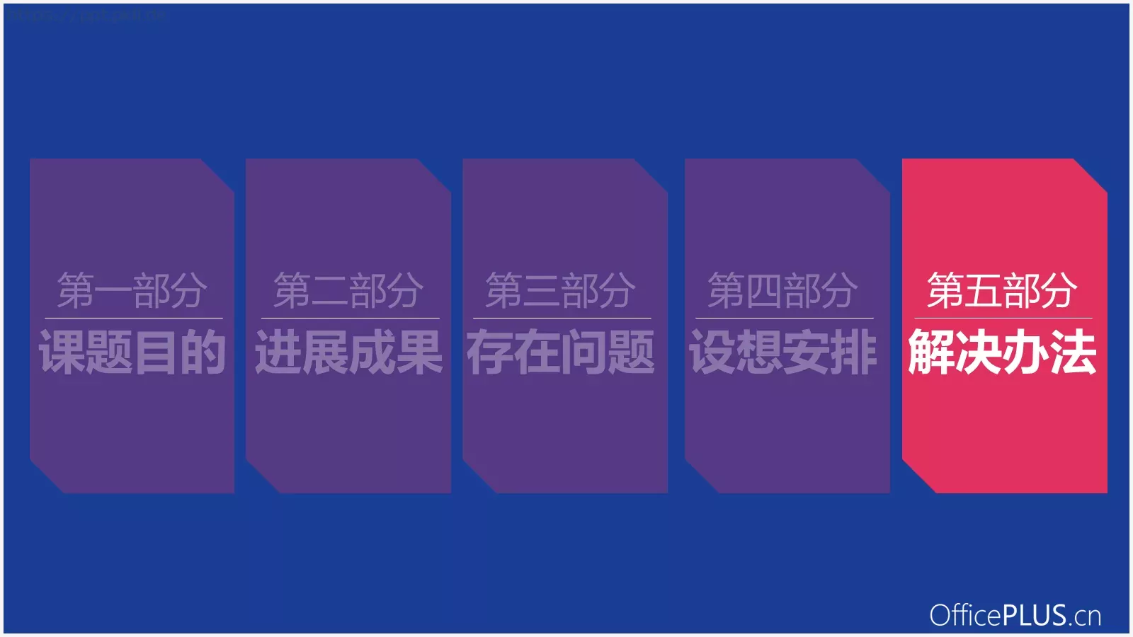 毕业论文中期汇报PPT模板 第 19 页预览图