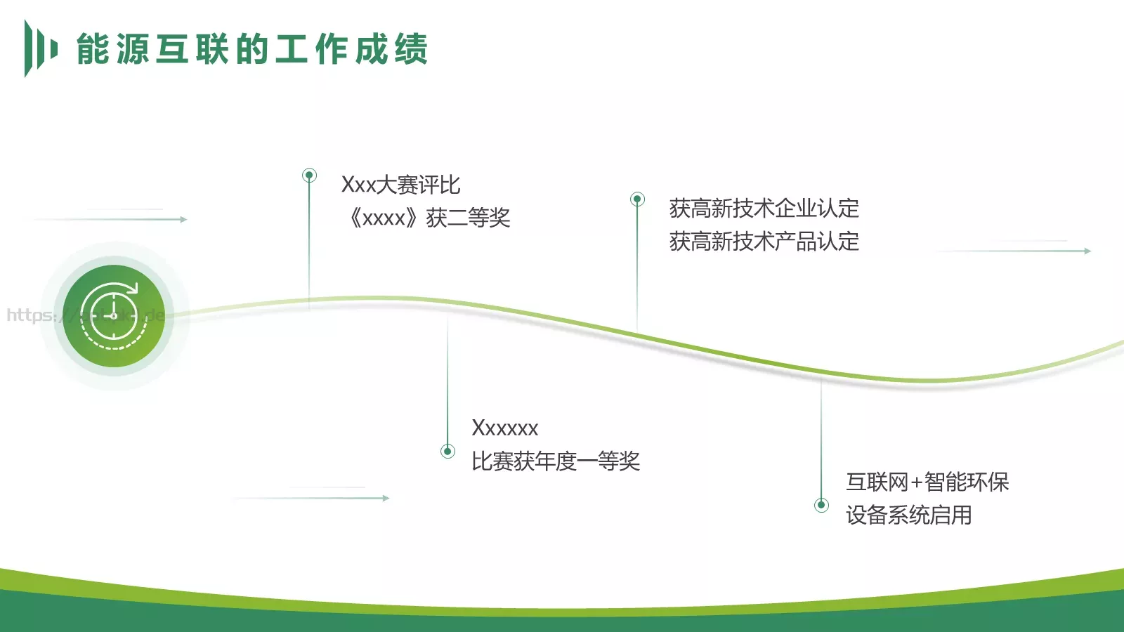 电力能源互联网项目汇报PPT模板 第 11 页预览图
