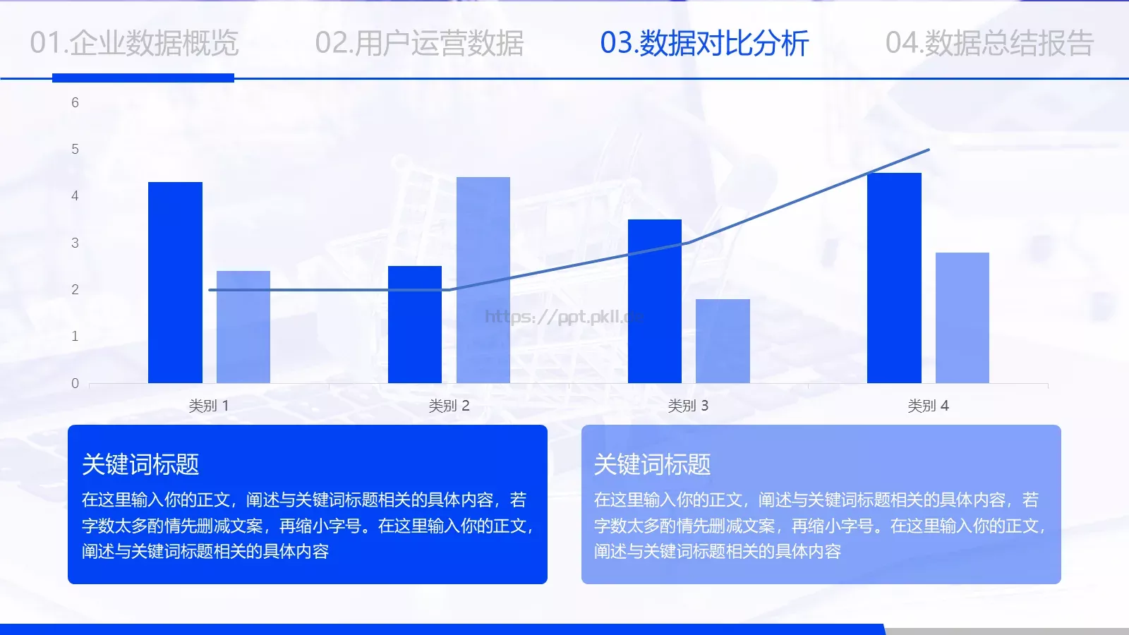 电商运营数据分析PPT模板 第 12 页预览图