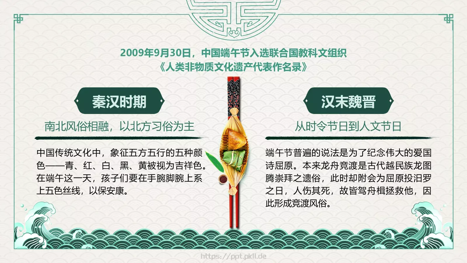 端午节主题班会PPT模板 第 32 页预览图