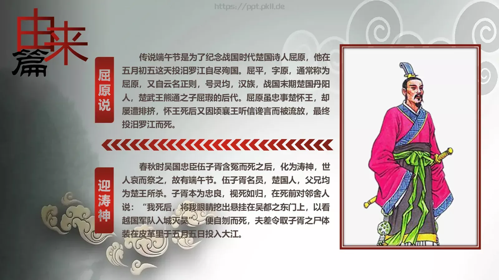 端午节PPT模板 第 6 页预览图