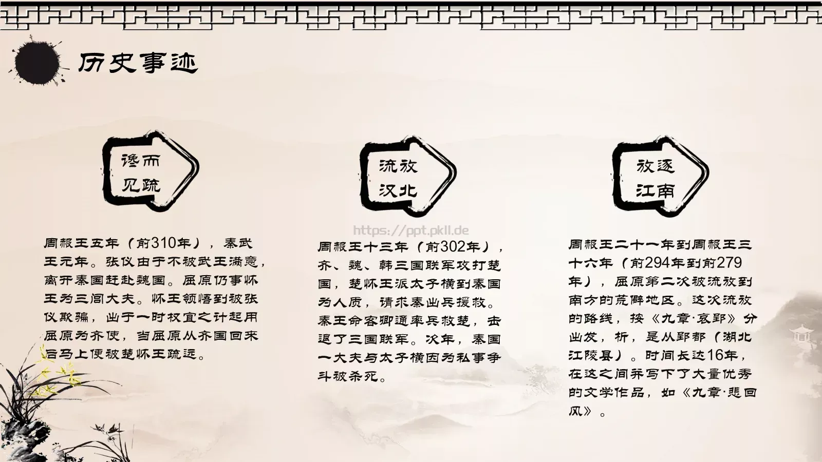 端午节主题PPT模板 第 9 页预览图