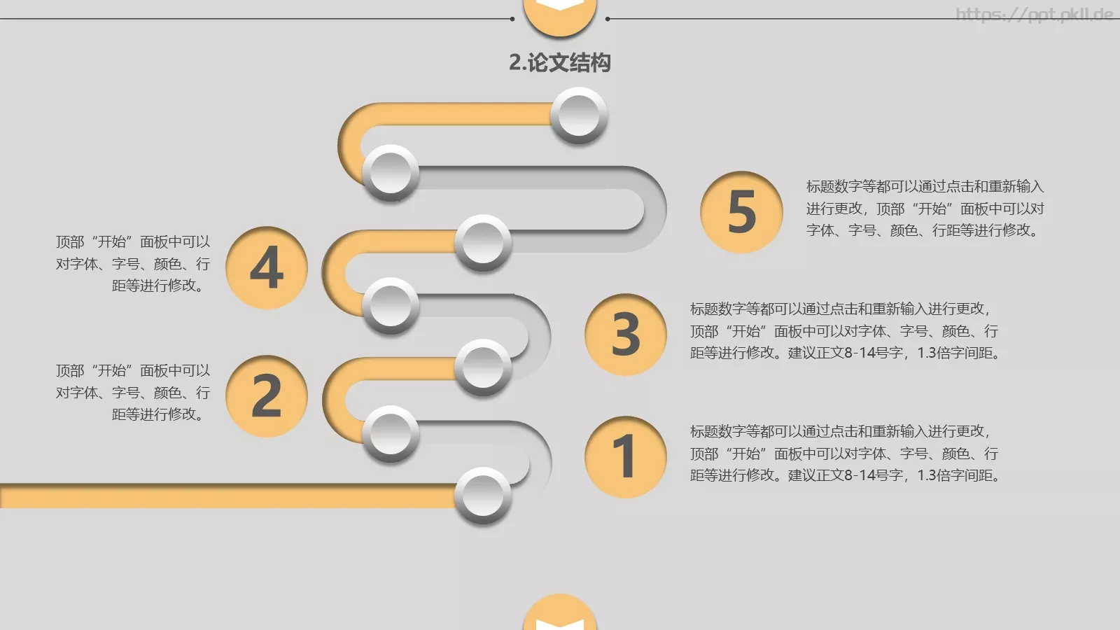 论文答辩PPT模板 第 9 页预览图