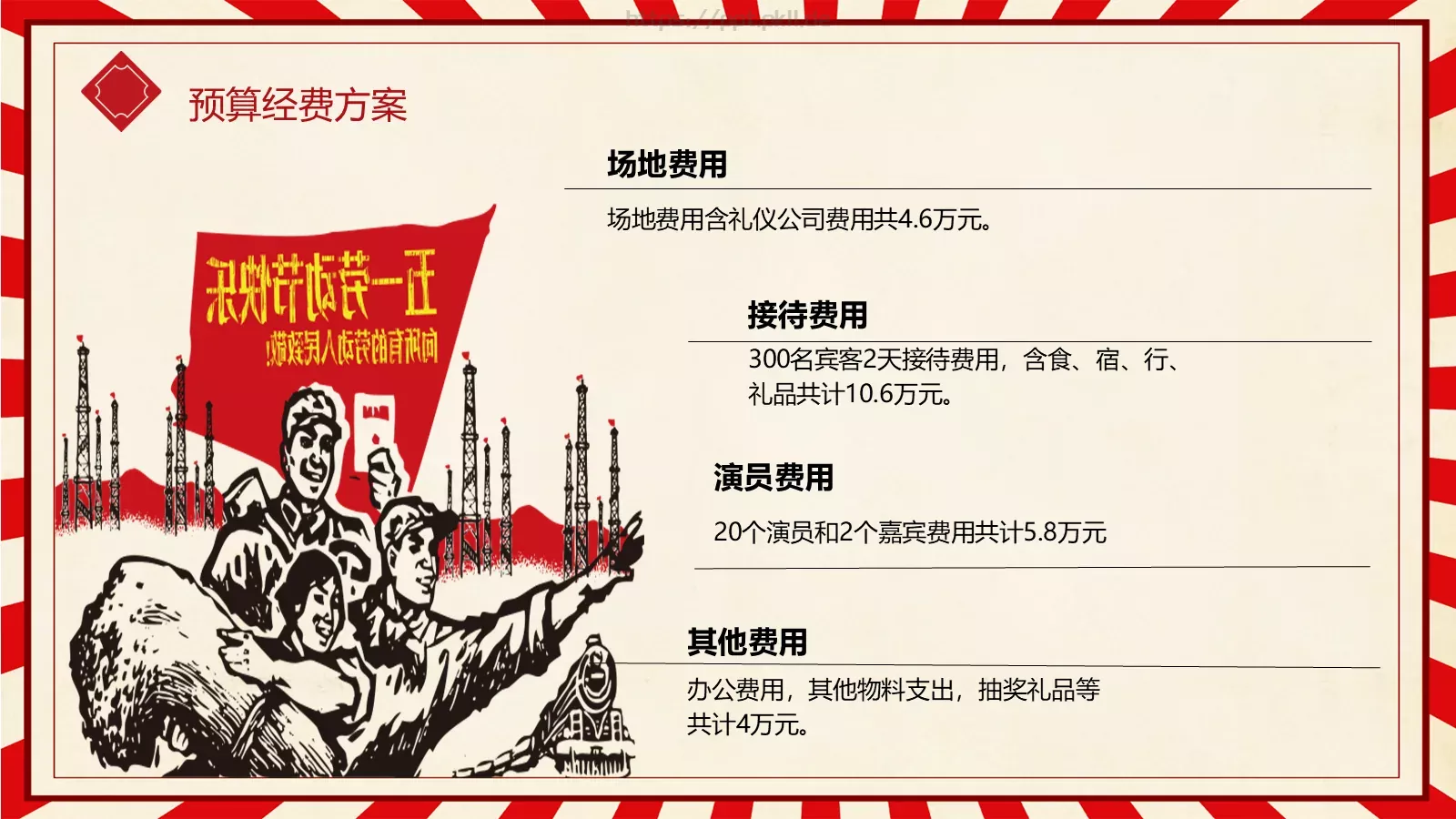 劳动节汇报PPT模板 第 21 页预览图