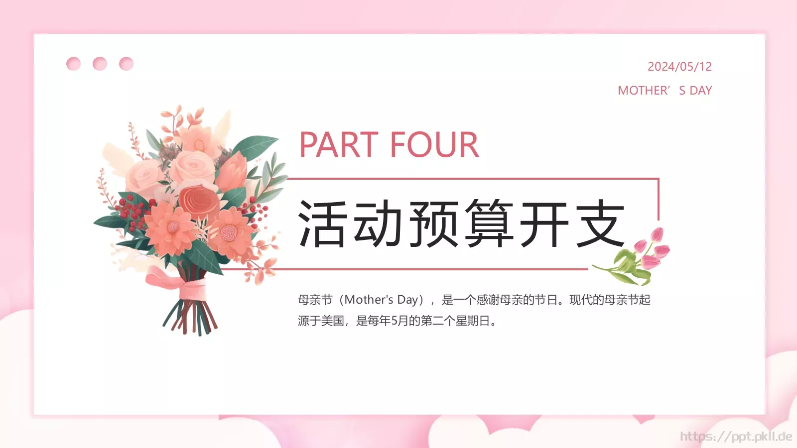 母亲节活动策划方案PPT模板 第 18 页预览图