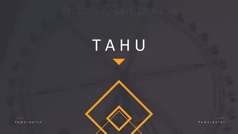 欧美极简大气通用PPT模板 缩略图