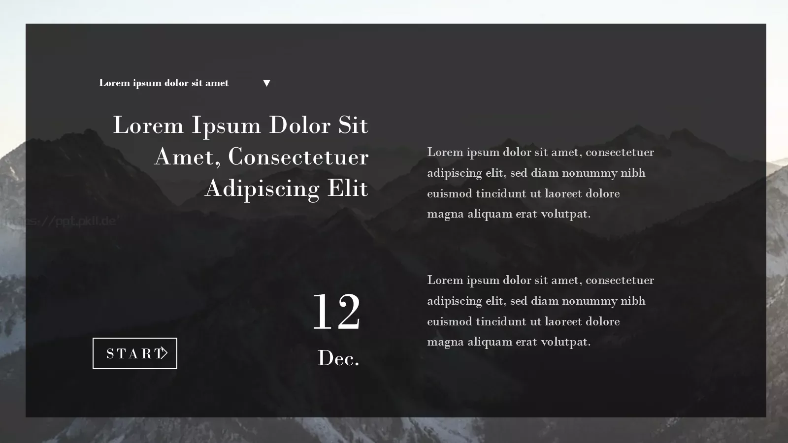 编号15-欧美极简大气【三PPT模板 第 19 页预览图