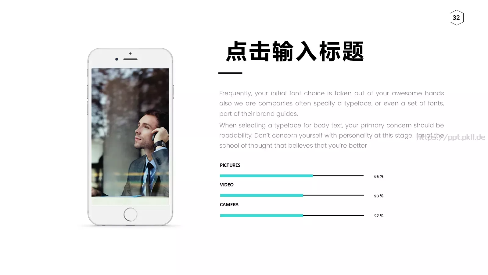 欧美极简大气商务汇报PPT模板 第 32 页预览图