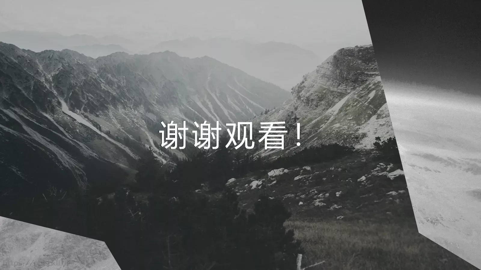 经典黑白商务汇报PPT模板 第 15 页预览图
