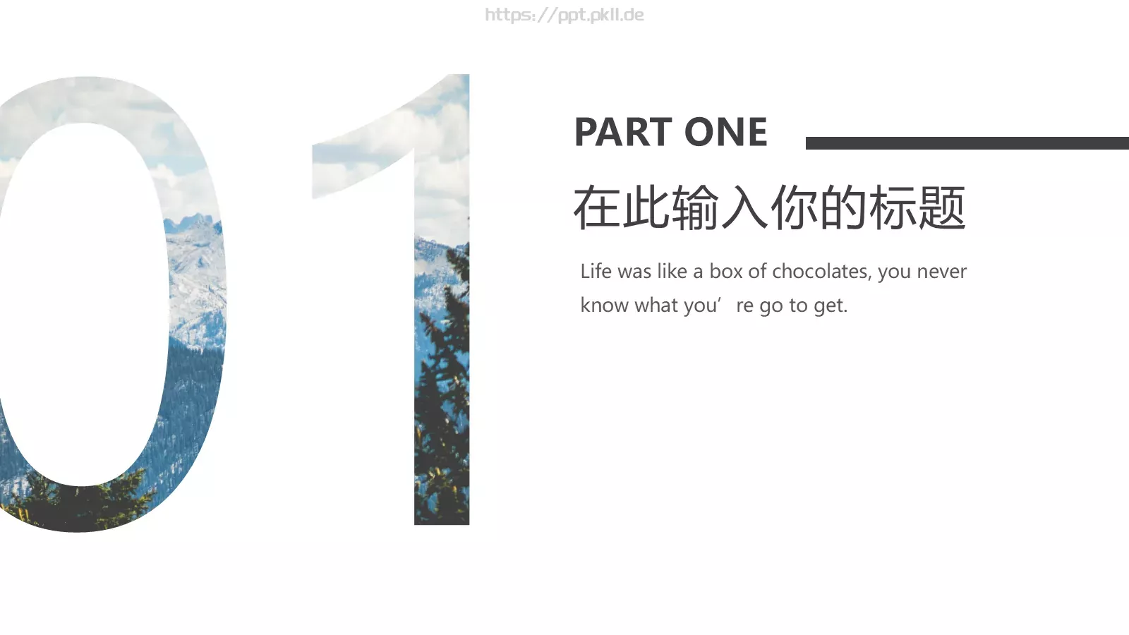 欧美极简大气商务汇报PPT模板 第 3 页缩略图