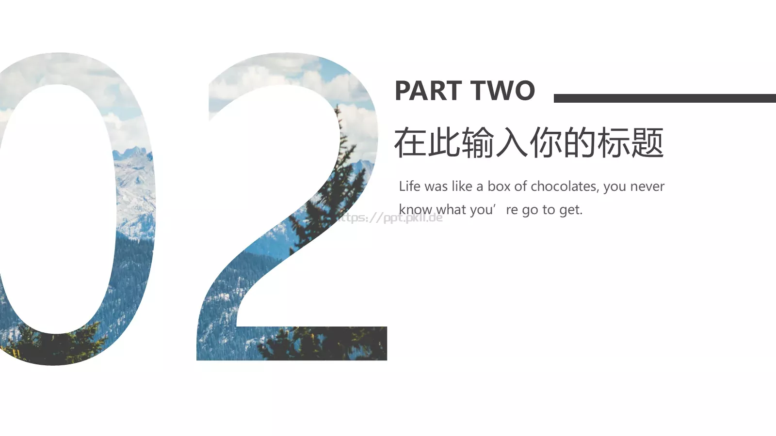 欧美极简大气商务汇报PPT模板 第 7 页预览图
