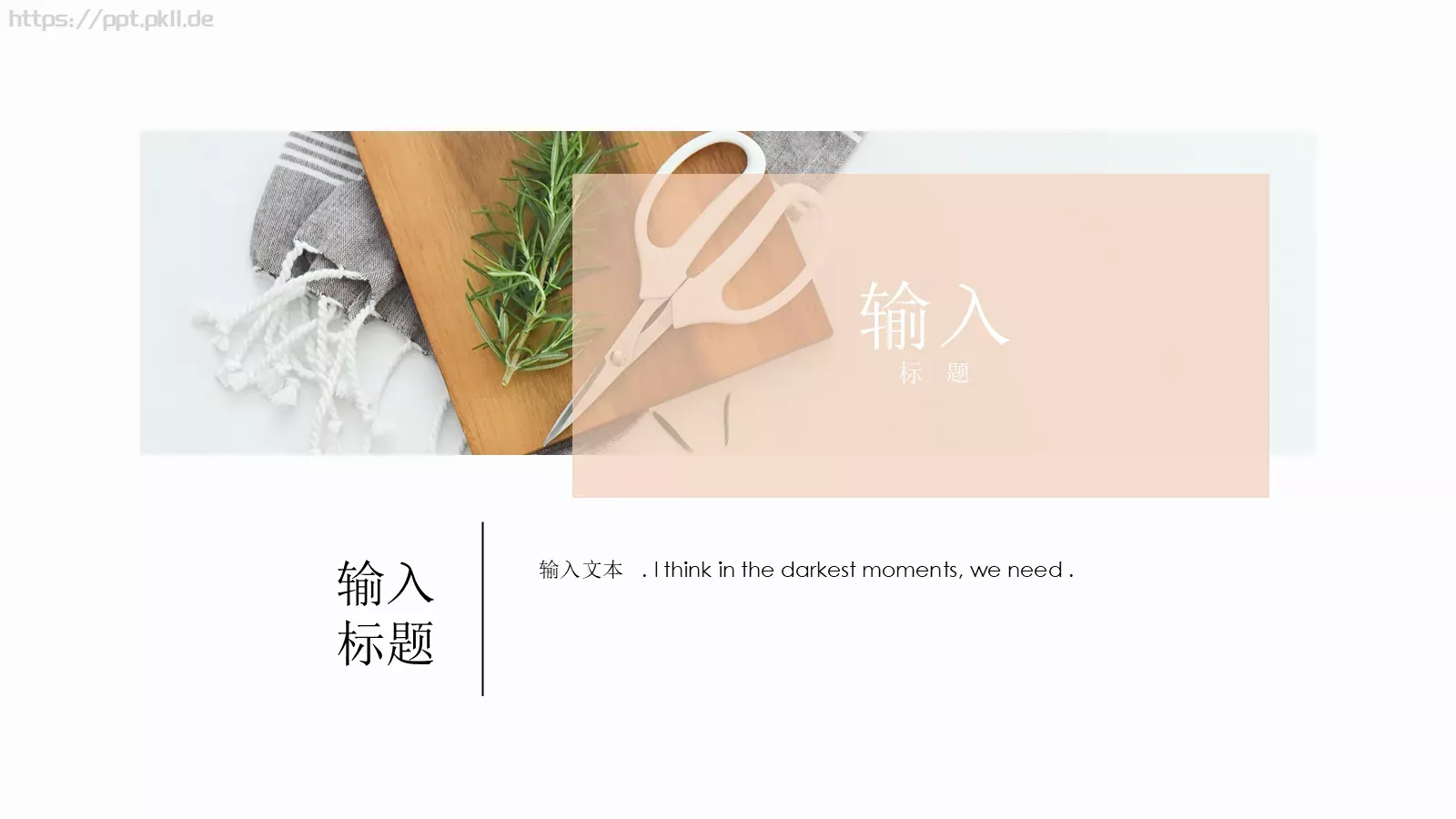 欧美极简大气通用PPT模板 第 5 页预览图