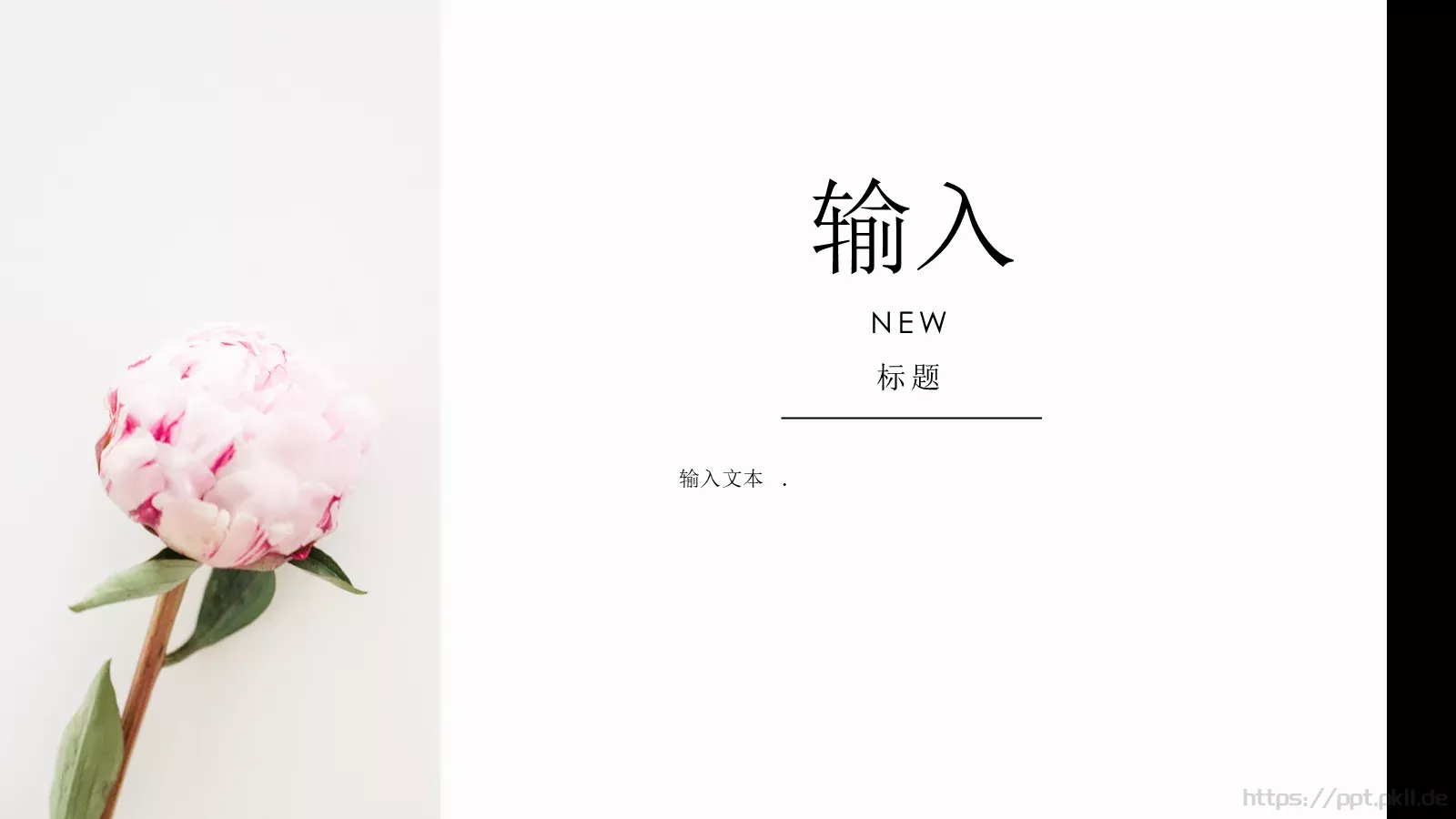 欧美极简大气通用PPT模板 第 9 页预览图