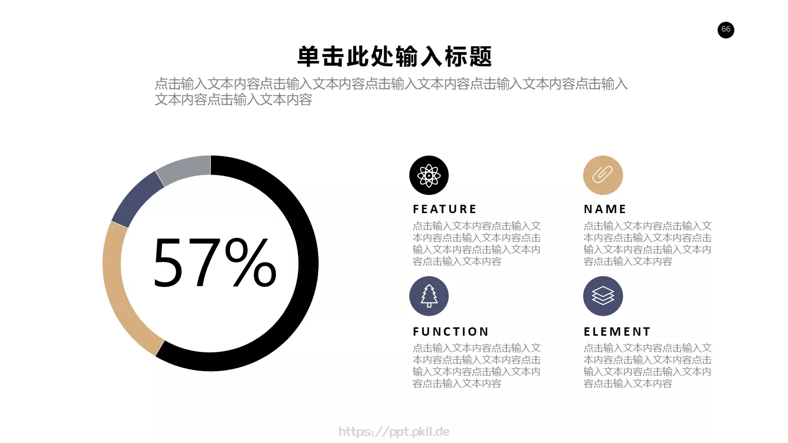 商务汇报通用PPT模板 第 66 页预览图