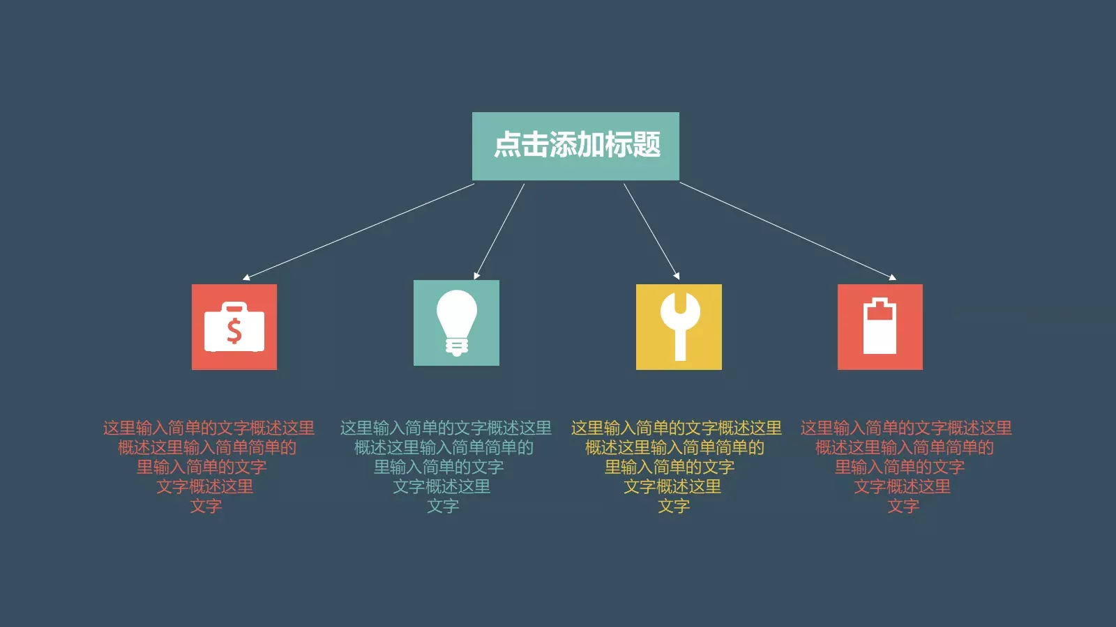 夏日清爽排版图文详解商务汇报PPT模板 第 20 页预览图