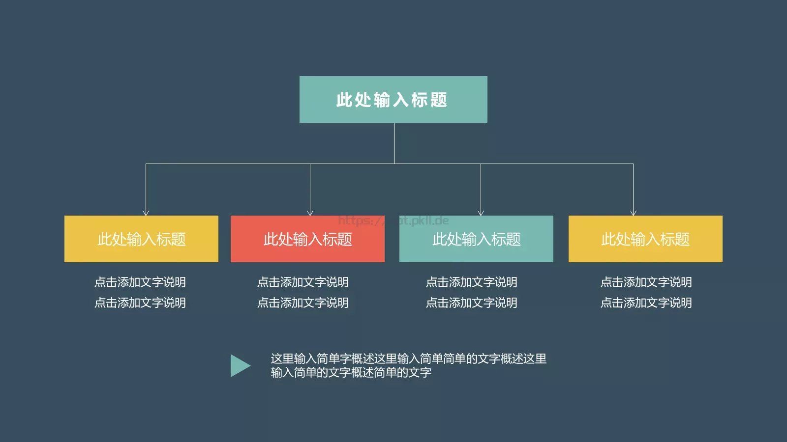 夏日清爽排版图文详解商务汇报PPT模板 第 27 页预览图