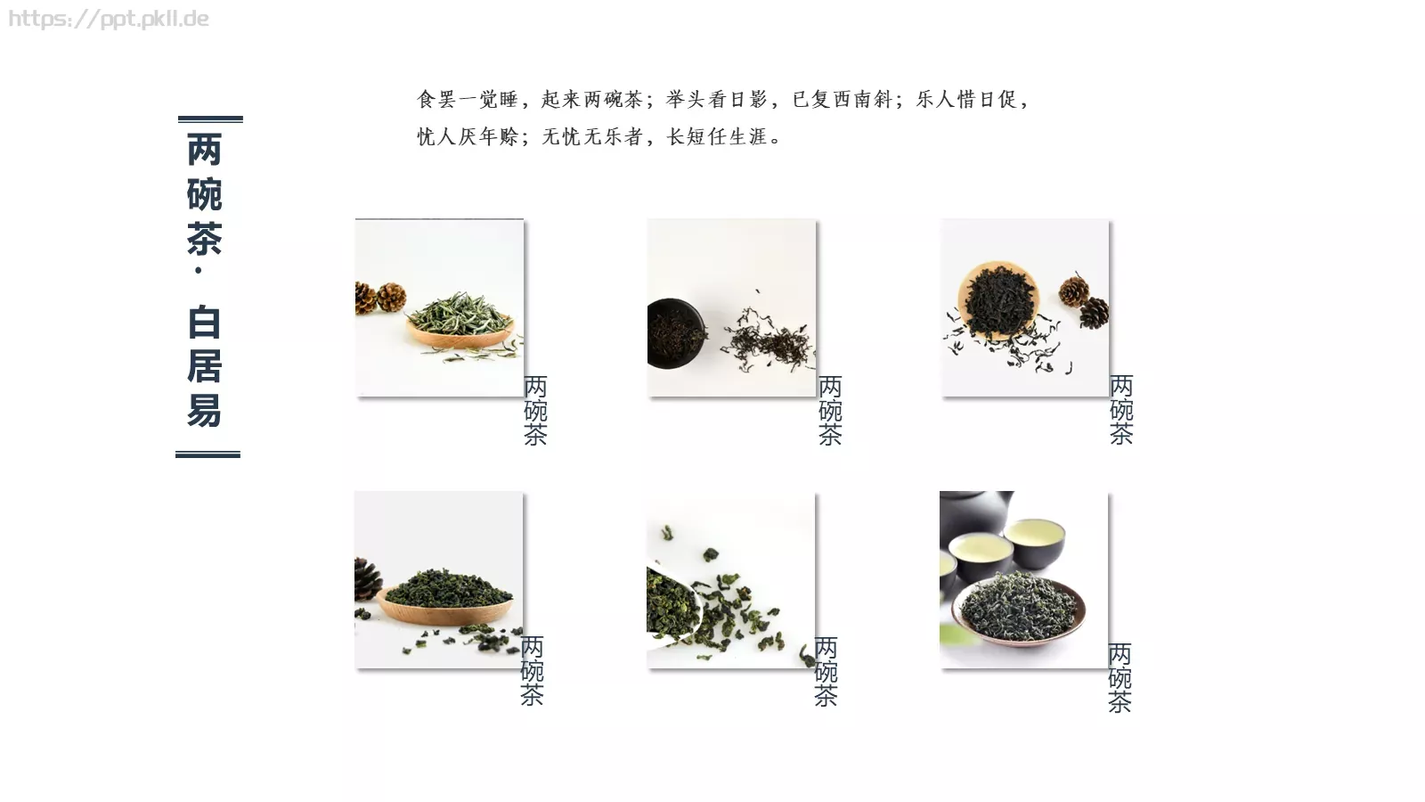 茶文化介绍PPT模板 第 9 页预览图