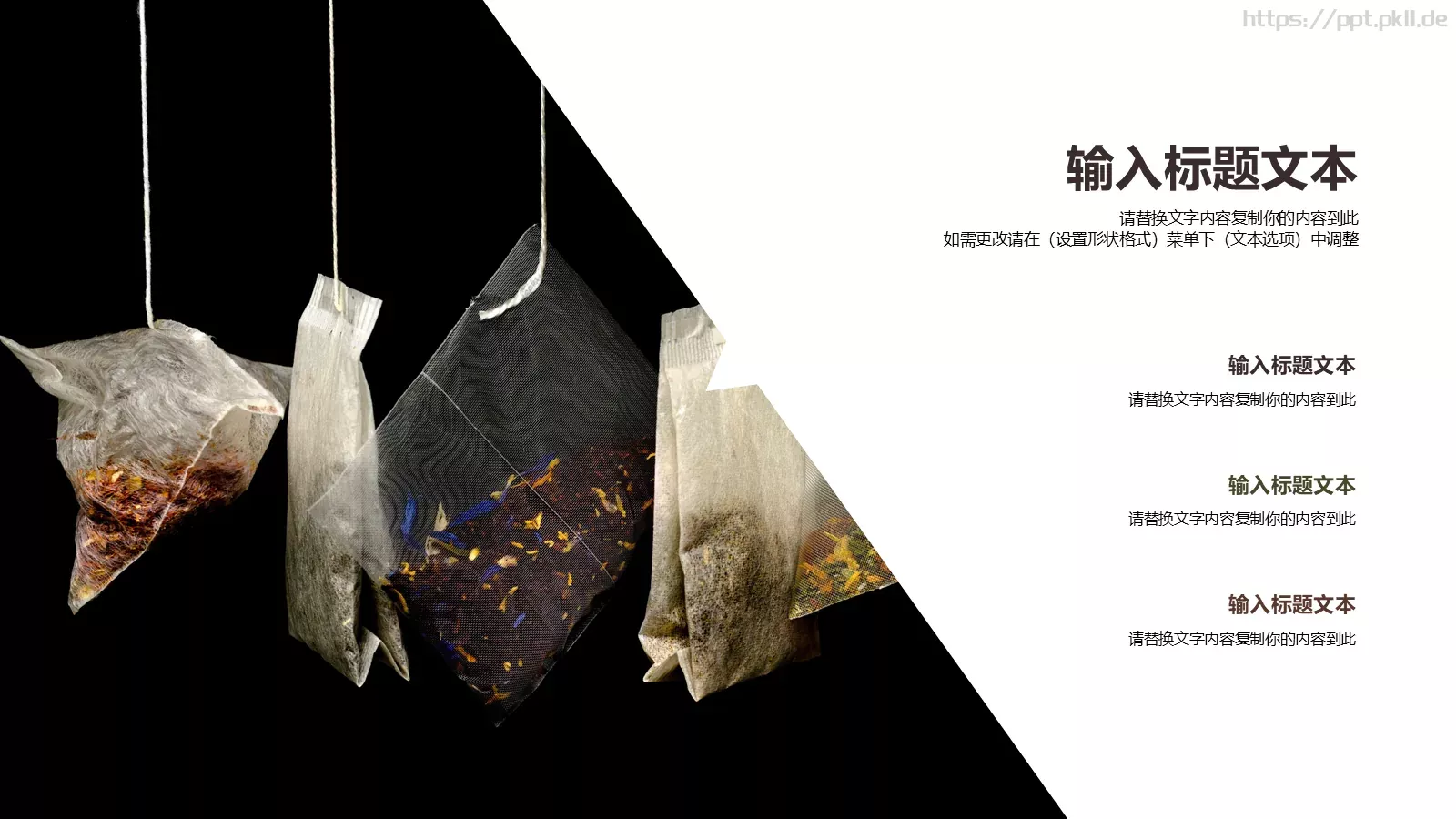 茶文化介绍PPT模板 第 4 页缩略图