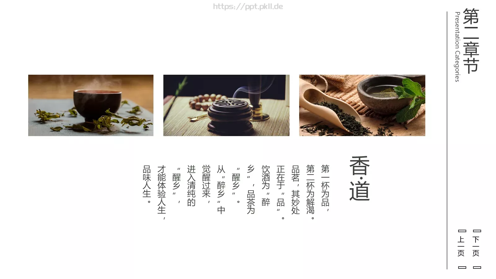 茶文化介绍PPT模板 第 11 页预览图
