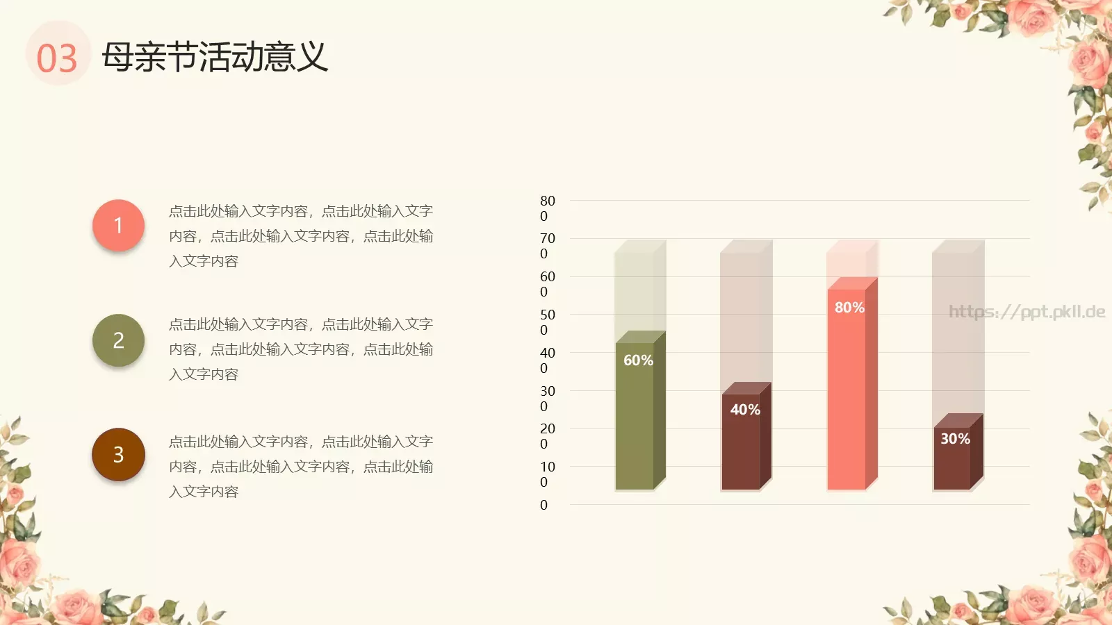 母亲节快乐PPT模板 第 18 页预览图