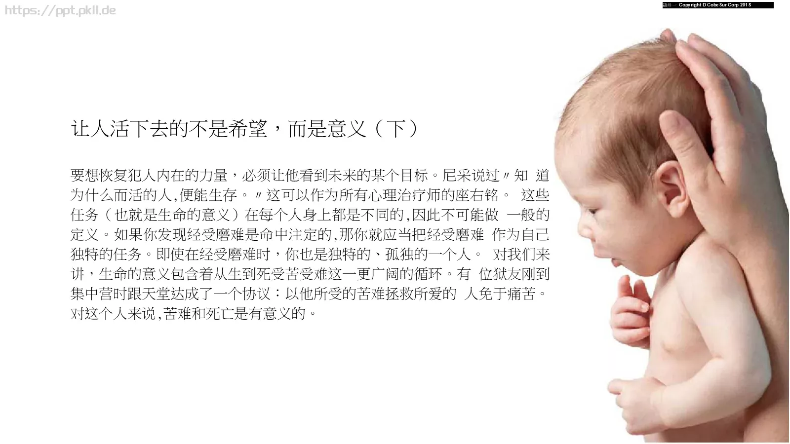 培训课件活出生命的意义 第 15 页预览图