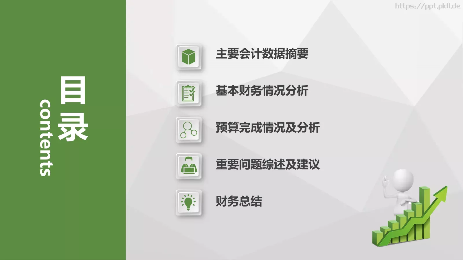 工作计划汇报总结PPT模板 第 2 页缩略图