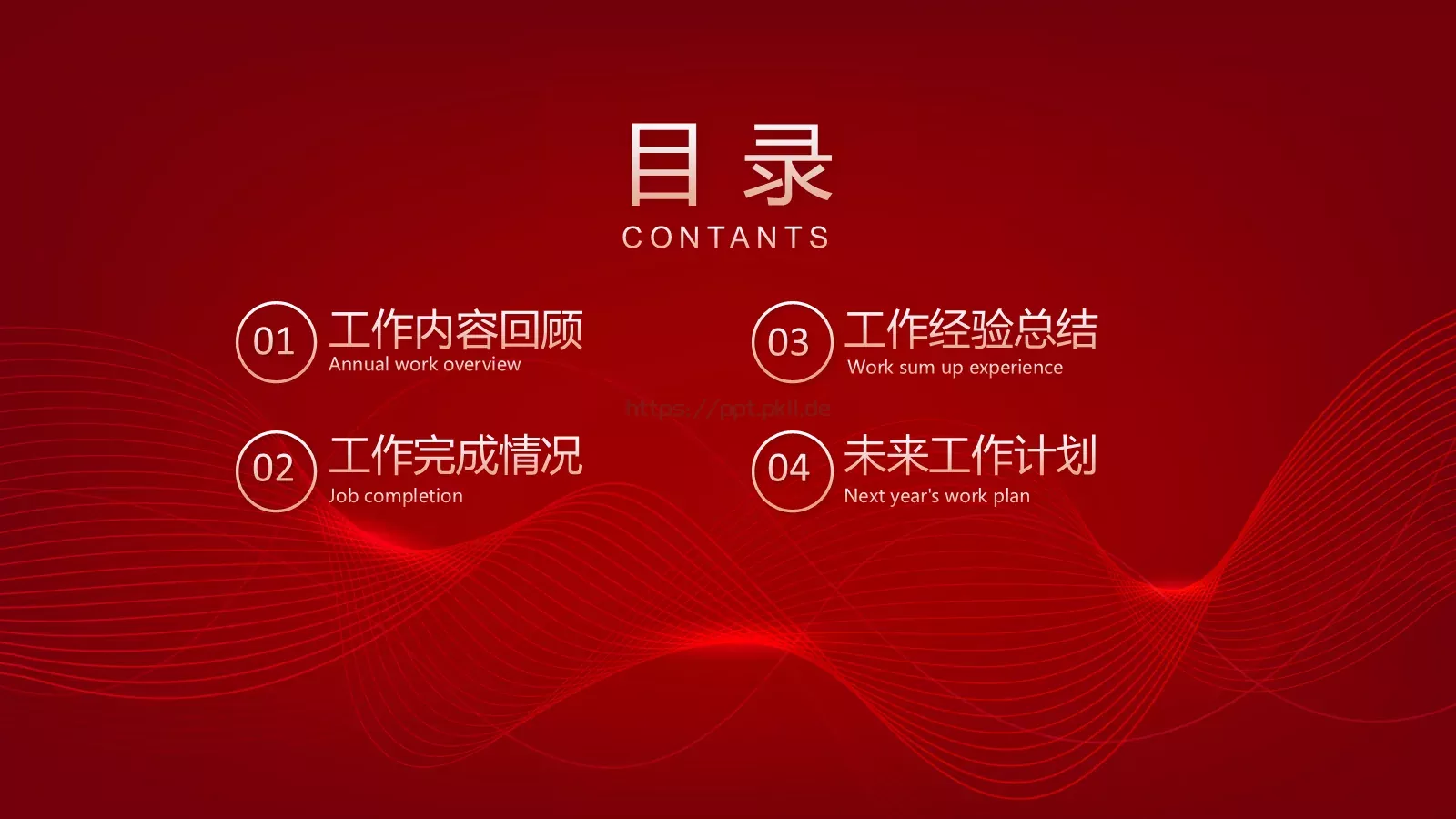工作计划汇报PPT模板 第 2 页缩略图