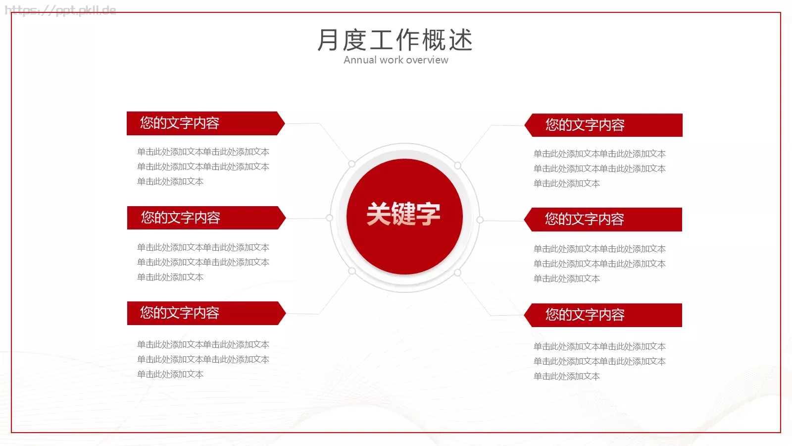 工作计划汇报PPT模板 第 11 页预览图