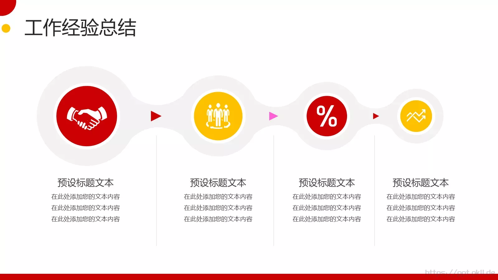 商务年终工作汇报PPT模板 第 15 页预览图