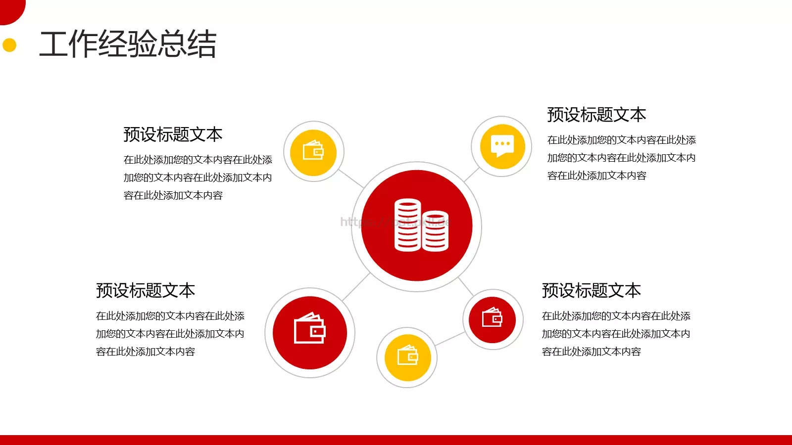 商务年终工作汇报PPT模板 第 16 页预览图
